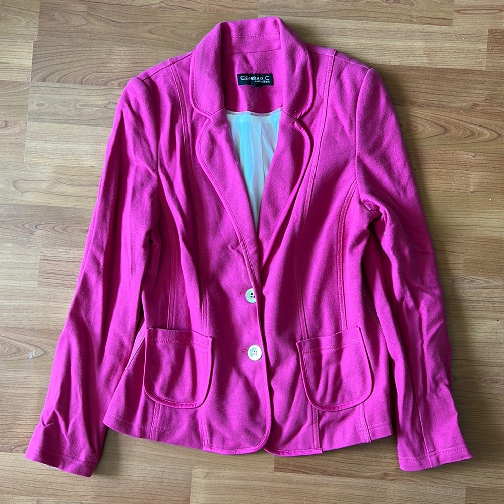 Conrad C Pink Blazer Size 8 - image 1